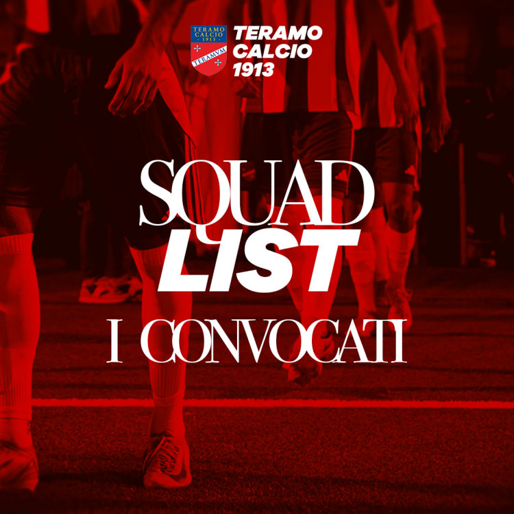 I 20 convocati biancorossi