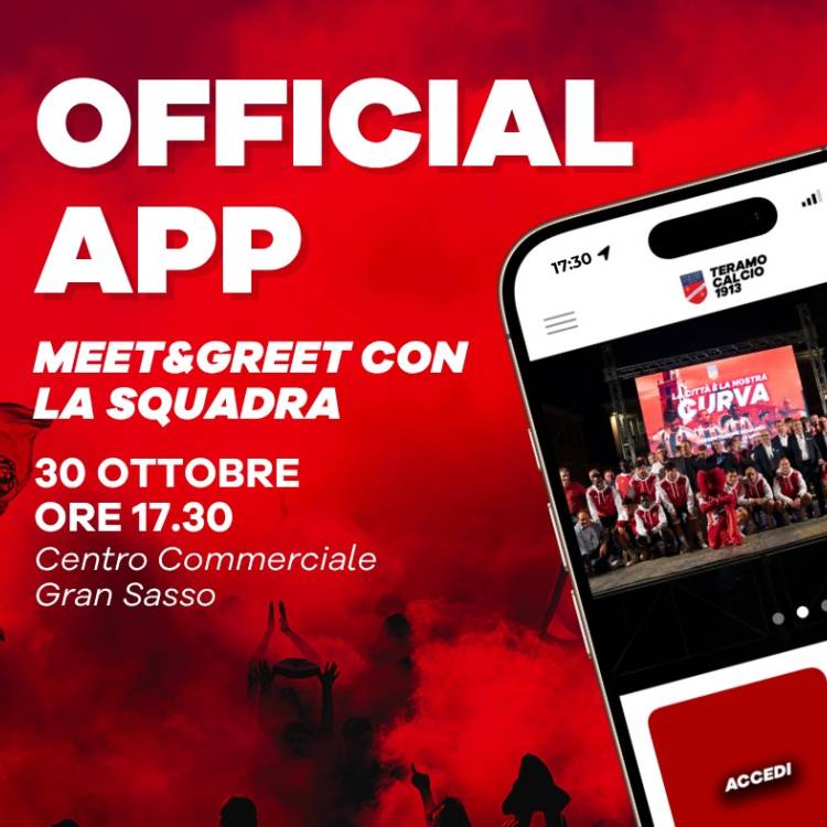 Giovedì la presentazione dell'app ufficiale biancorossa!